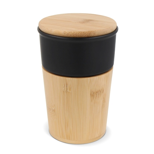 image du produit Tasse de bureau en bambou et céramique 300 ml