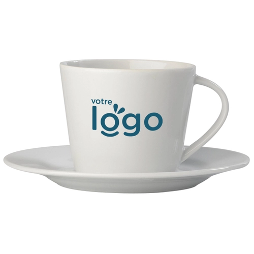 image du produit Tasse et sous-tasse 160ml - Fabrication Europe