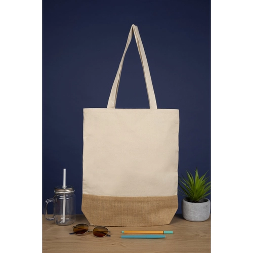 image du produit Tote bag haute qualité en bi-matière - coton jute AGRA 330g