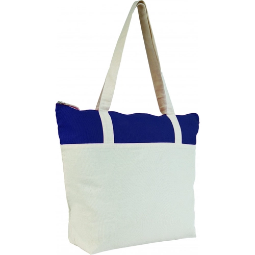 image du produit Totebag coton 220gr/m2 zippée avec poche intérieure