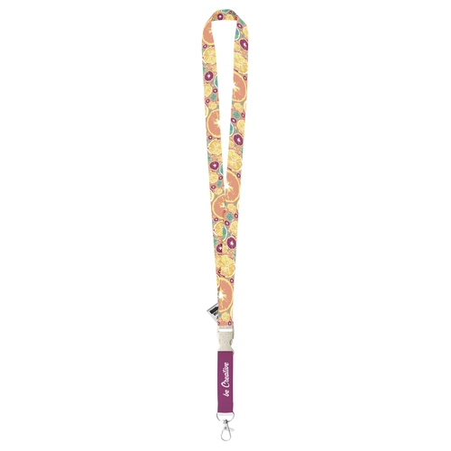 image du produit Tour de cou en sublimation - Lanyard évènementiel