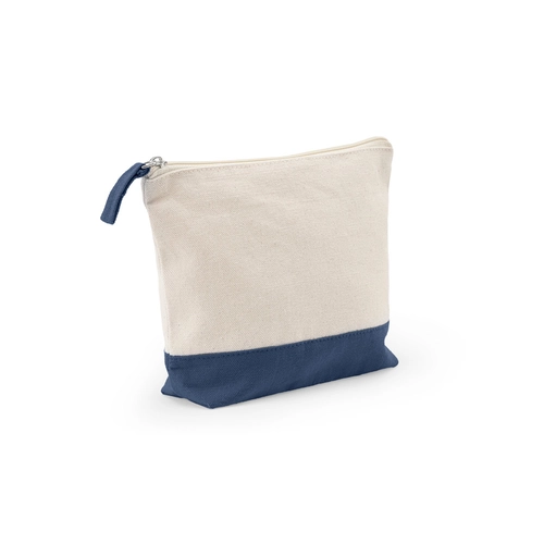 image du produit Trousse à cosmétiques 100 % coton (340 g/m²) bicolore