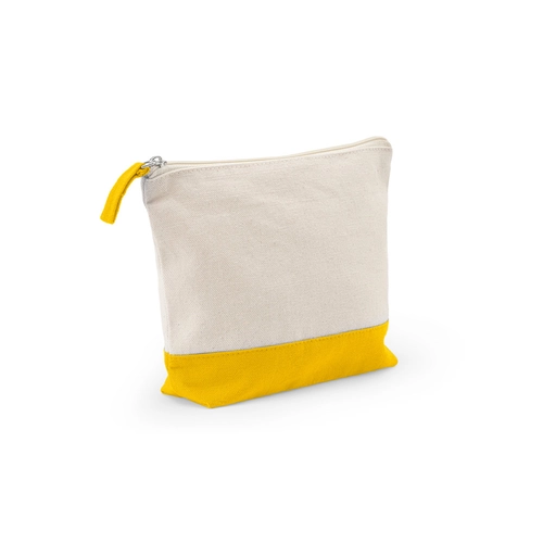 image du produit Trousse à cosmétiques 100 % coton (340 g/m²) bicolore