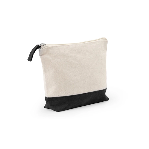 image du produit Trousse à cosmétiques 100 % coton (340 g/m²) bicolore