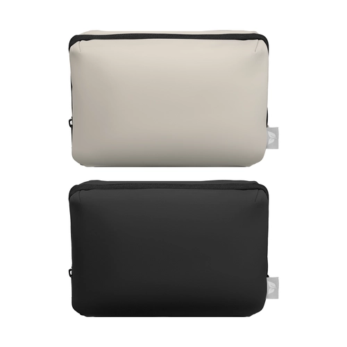 image du produit Trousse avec fermeture zippée et multiples poches en rPET – 2L
