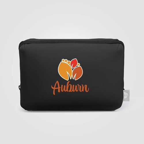 image du produit Trousse avec fermeture zippée et multiples poches en rPET – 2L