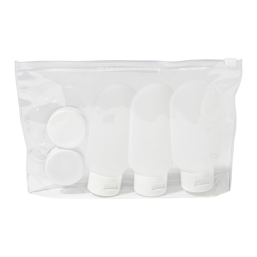 image du produit Trousse de voyage cosmétique avec pochette zippée