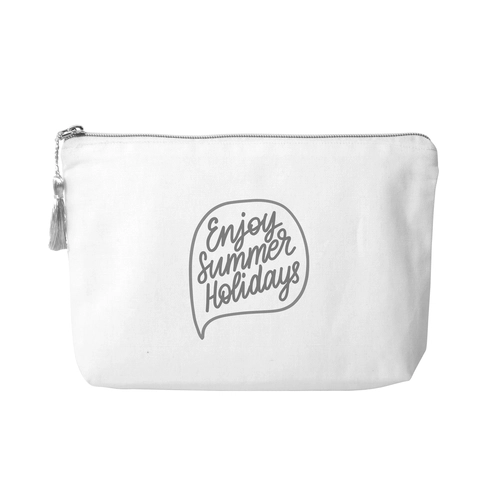 image du produit Trousse de voyage POMPON en coton BIO