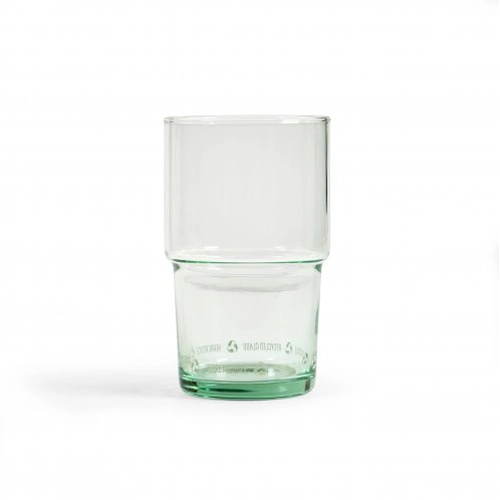 image du produit Verre transparent grande contenance de 400 ml en verre recyclé