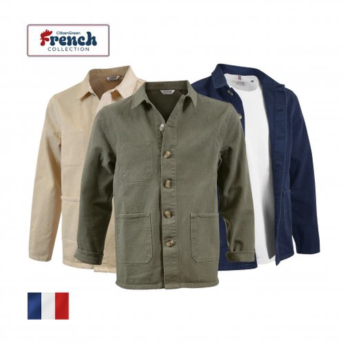 image du produit Veste de travail made in France avec poches intérieures