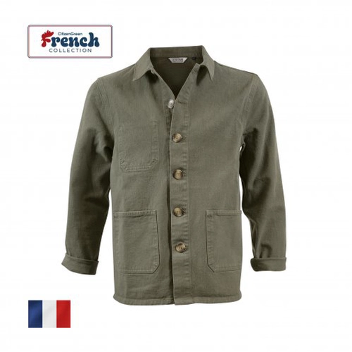 image du produit Veste de travail made in France avec poches intérieures