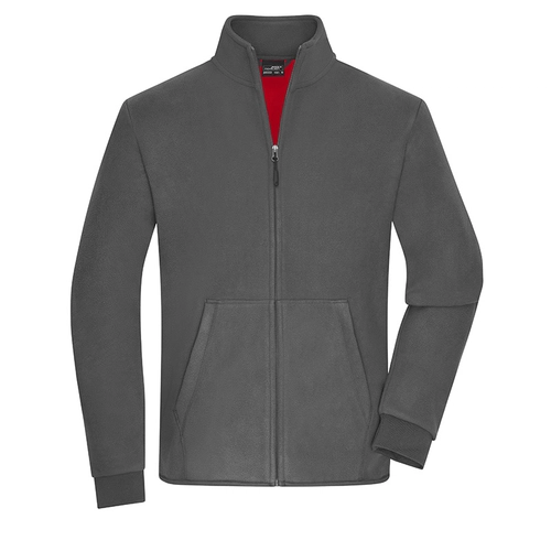 image du produit Veste polaire Homme 320 gr/m avec col montant - fermeture YKK