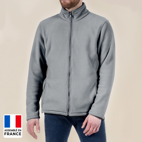 image du produit Veste polaire unisexe 280gr/m2 en polyester -  confectionnée en france