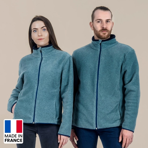 image du produit Veste polaire unisexe made in France 300 gr/m2