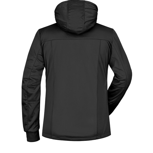 image du produit Veste softshell Hiver Femme avec capuche amovible - Coupe cintrée