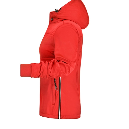 image du produit Veste softshell Hiver Femme avec capuche amovible - Coupe cintrée
