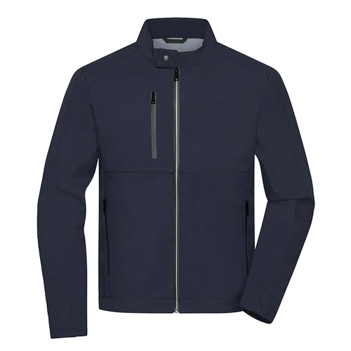 image du produit Veste softshell Homme avec poches intérieures et ouverture jeannette